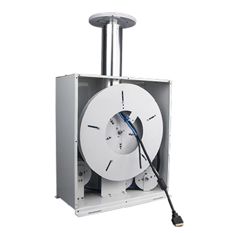 Enopolno dvigalo za skrito konferenčno kamero in izvlečno kamero